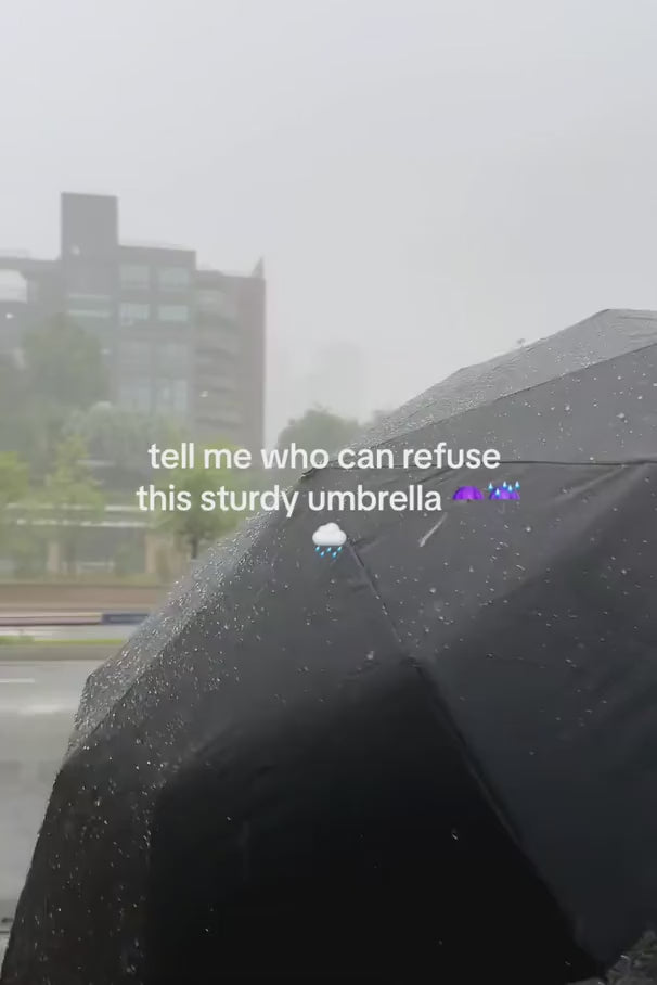 StormHook umbrella opening in the rain