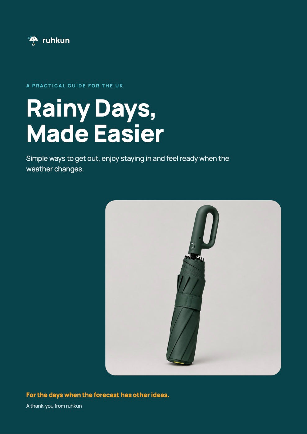 The Rainy Day Guide, ruhkun eBook