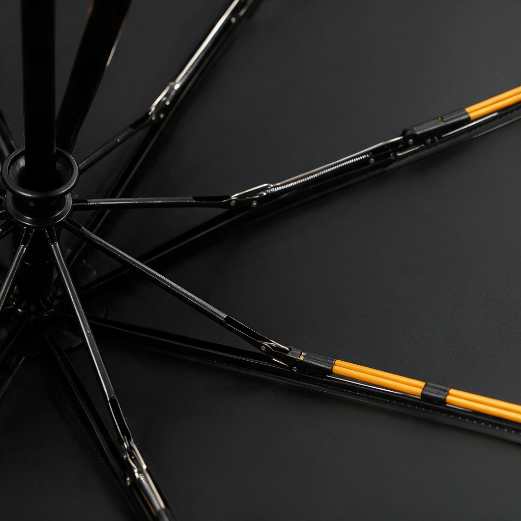 Close-up of the StormHook frame and ribs